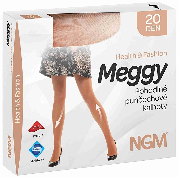 MEGGY punčochové kalhoty 20 DEN s podpůrným tlakem 8 - 10 mmHg