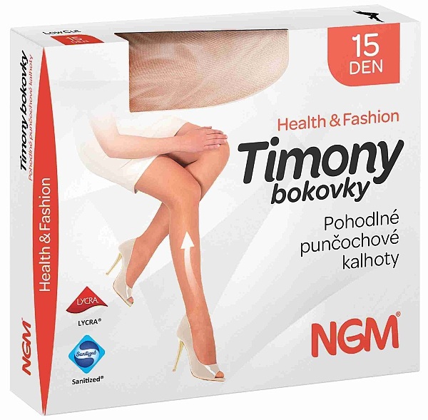 TIMONY bokové punčochové kalhoty 15 DEN s podpůrným tlakem 8-10 mmHg